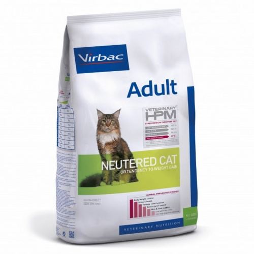 Croquettes Virbac HPM neutered adulte pour chat