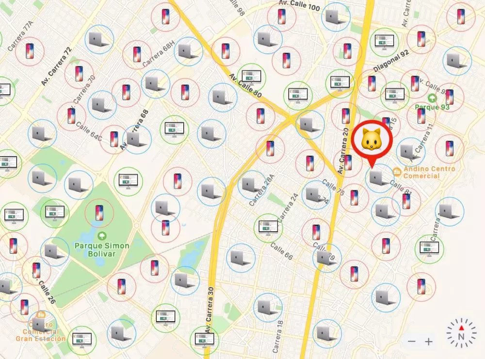 Réseau Find My pour chien et chat