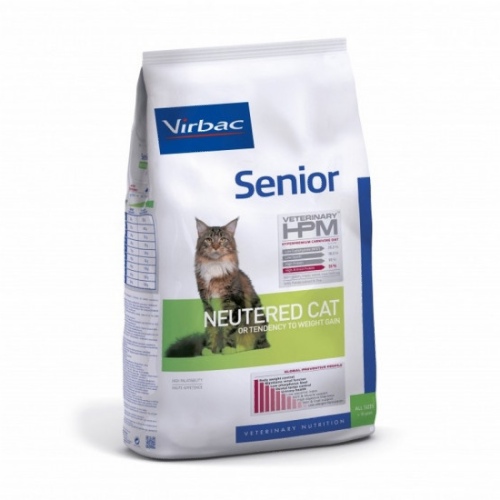 Nourriture sèche - Croquettes Virbac Veterinary HPM Senior Neutered Cat