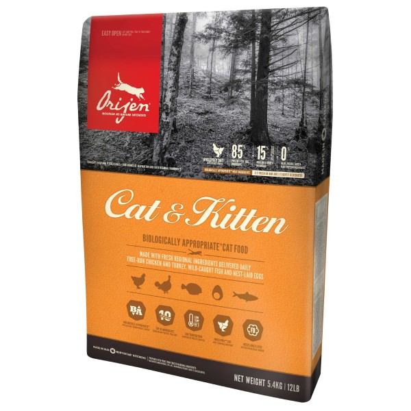 Orijen : croquettes sans céréales - formule hypoallergénique