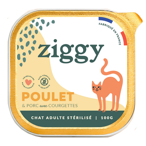 Pâtée pour chat Ziggy au poulet