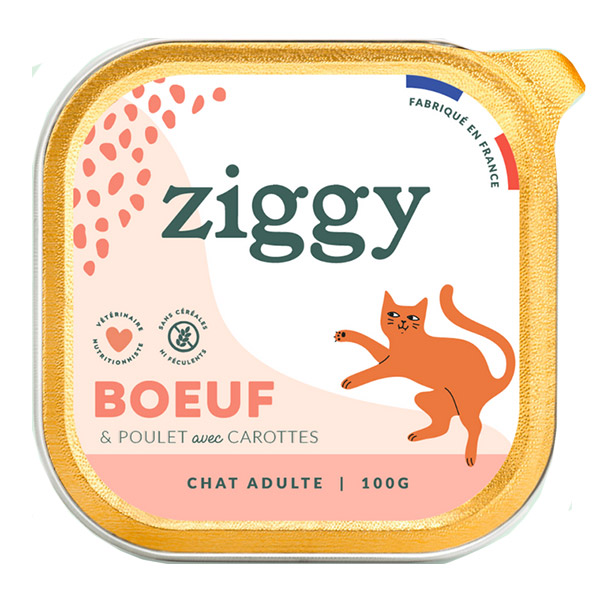 Pâtée Ziggy chat adulte