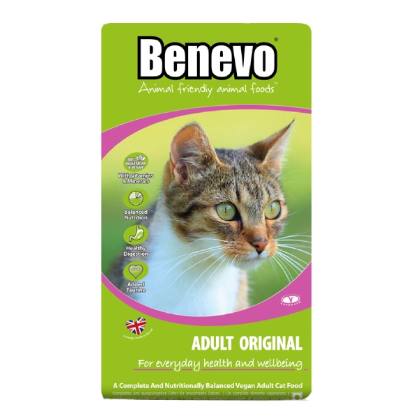 Croquettes végétariennes pour chat Benevo