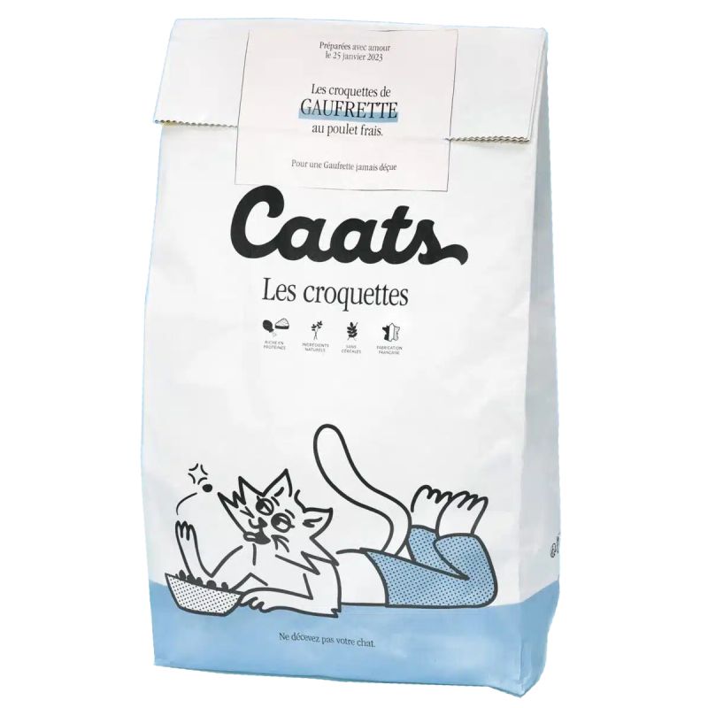 Avis croquettes Caats chat senior stérilisé