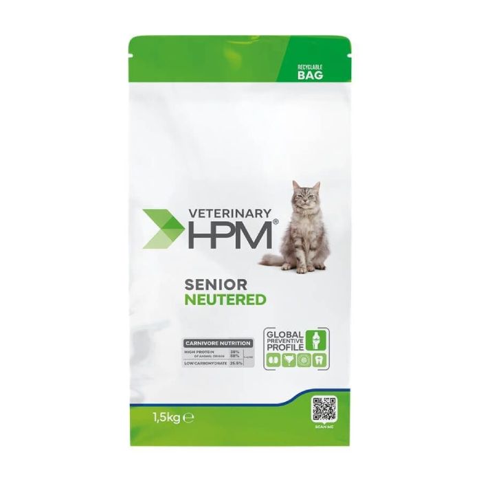 Croquettes Virbac Veterinary HPM pour chat senior stérilisé
